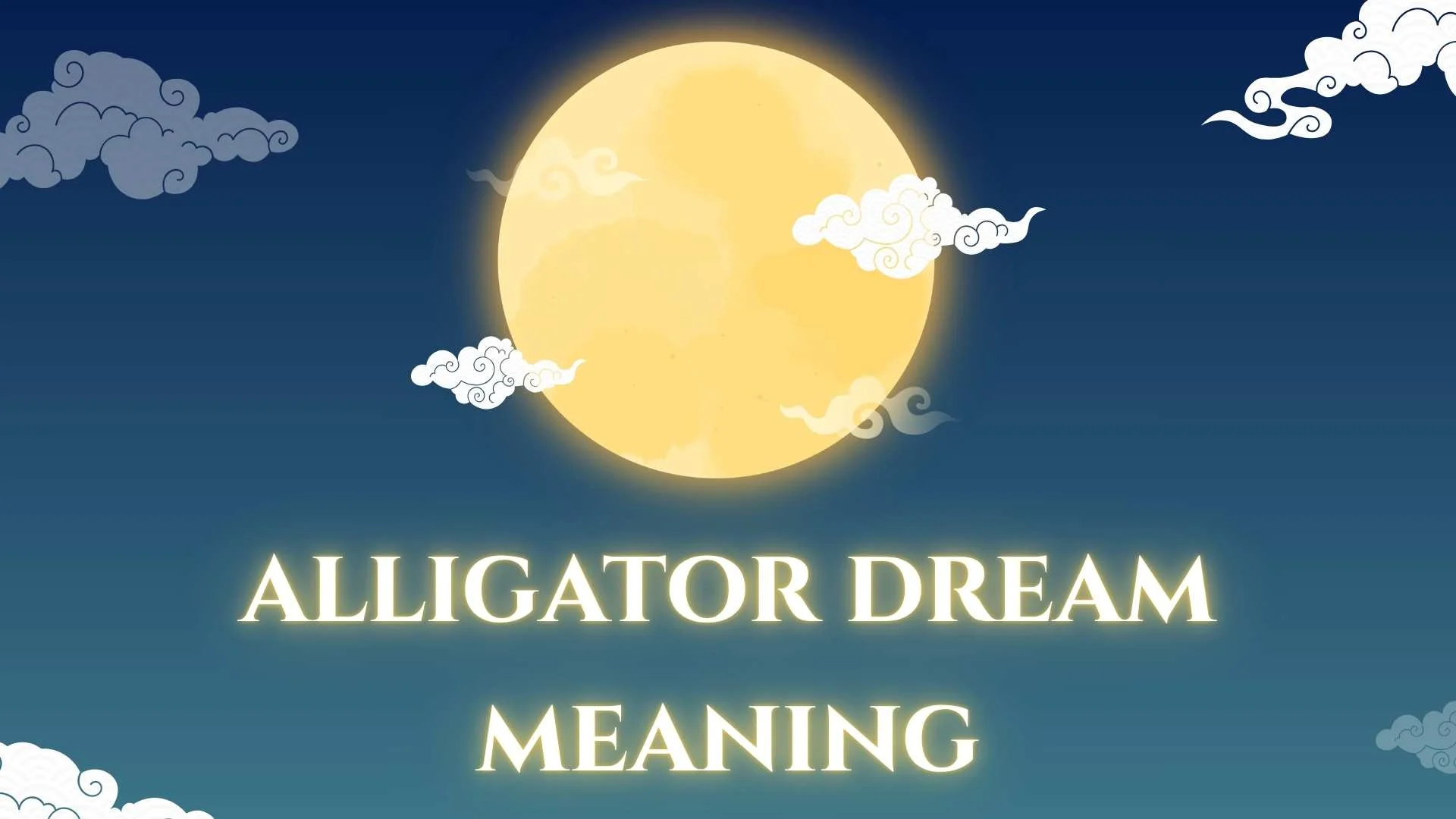 alligator dream meaning