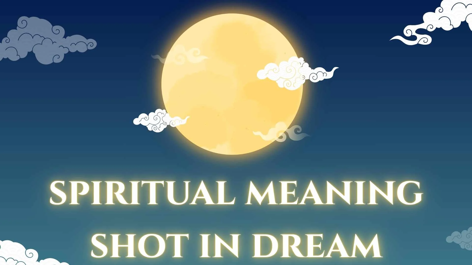 spiritual meaning shot in dream
