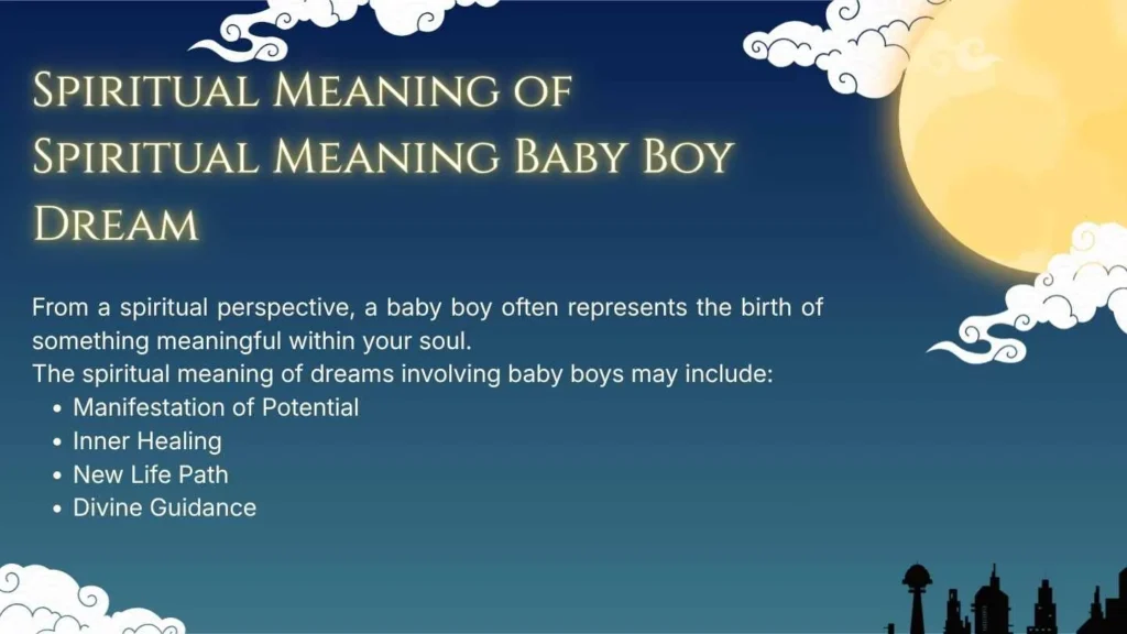 Spiritual Meaning of Baby Boy Dream