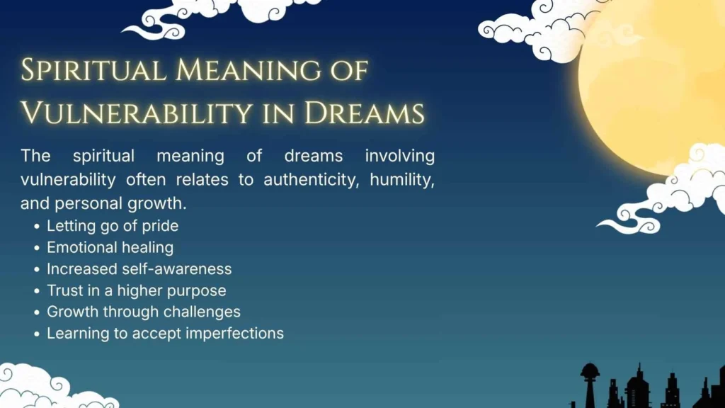 Spiritual Meaning of Vulnerability in Dreams