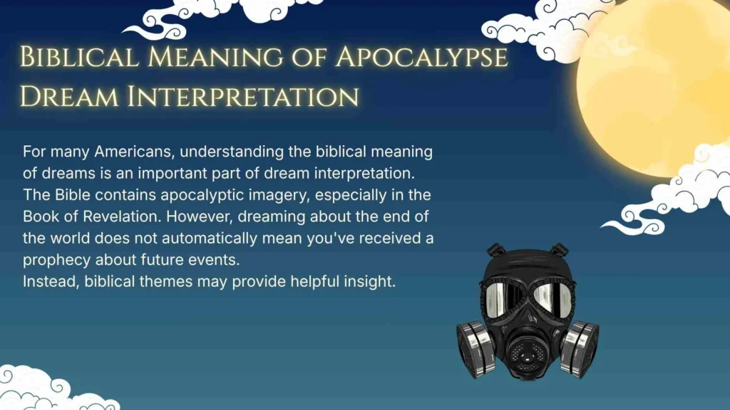 Biblical Meaning of Apocalypse Dream Interpretation
