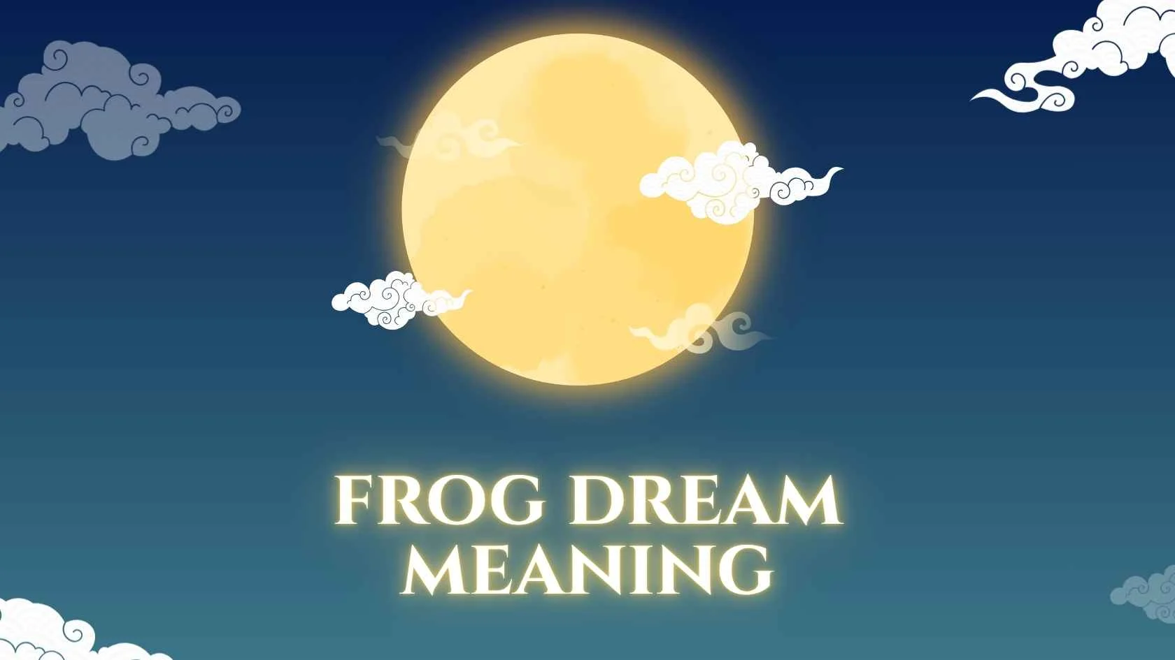 frog dream meaning