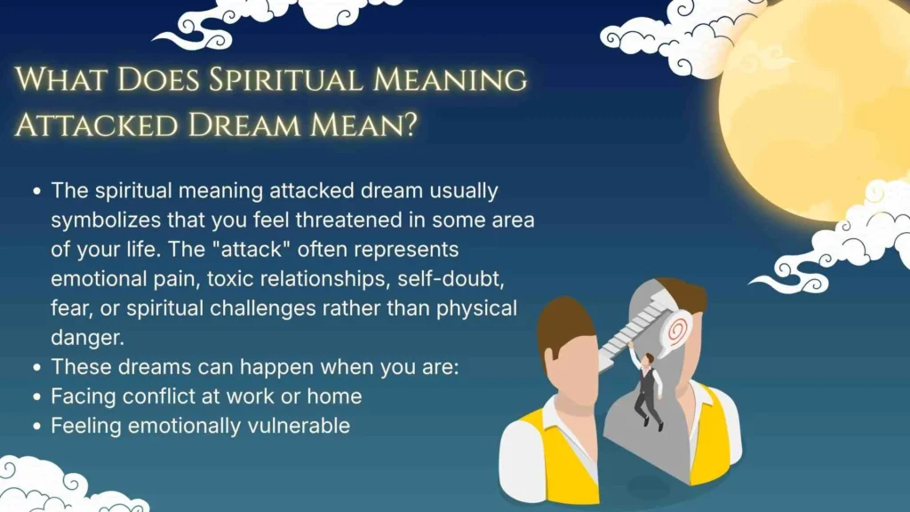 What Does Spiritual Meaning Attacked Dream Mean?
