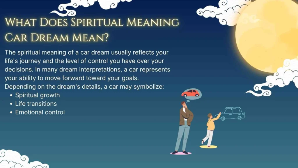 What Does Spiritual Meaning Car Dream Mean?