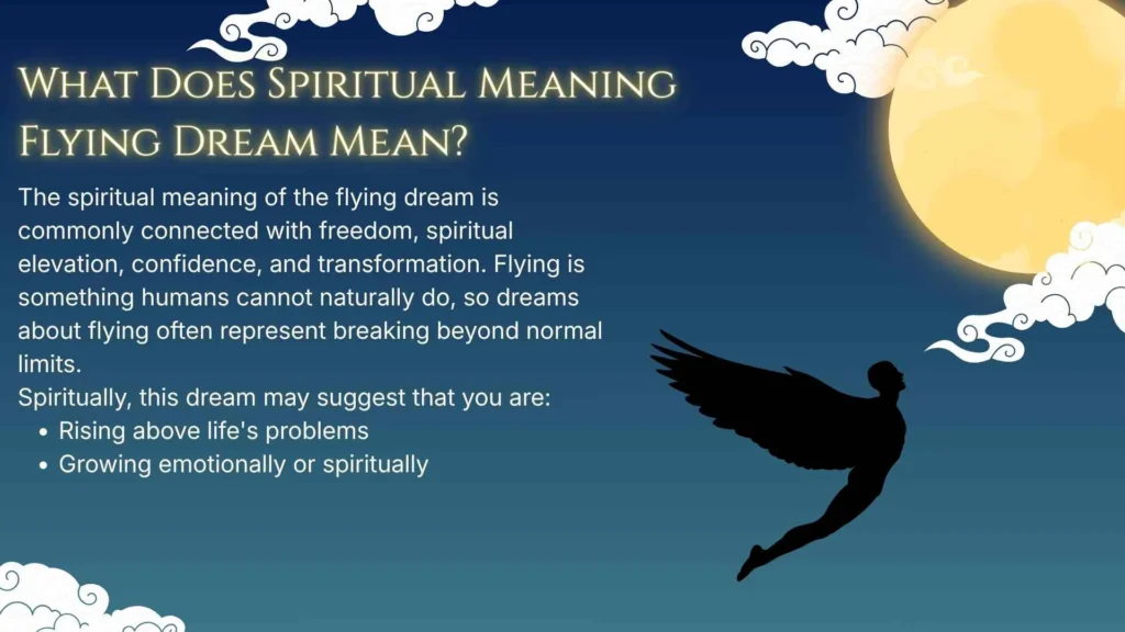 What Does Spiritual Meaning Flying Dream Mean?