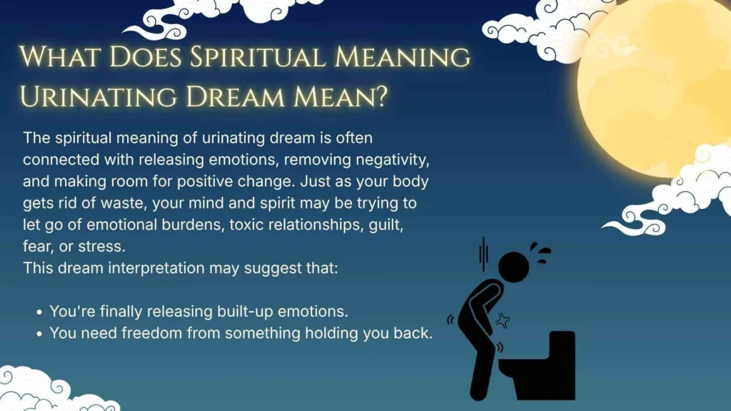 What Does Spiritual Meaning Urinating Dream Mean?