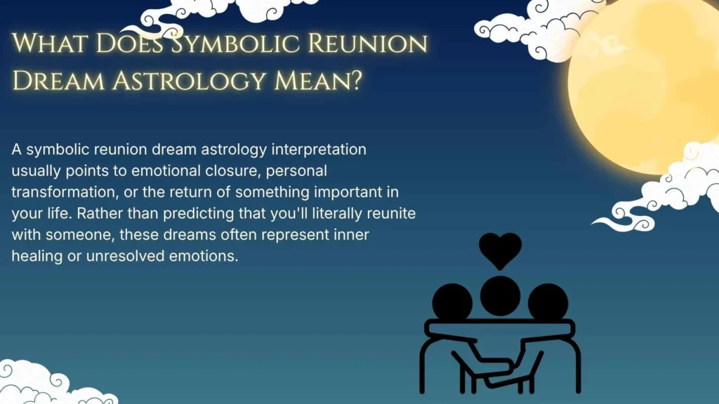 What Does Symbolic Reunion Dream Astrology Mean?