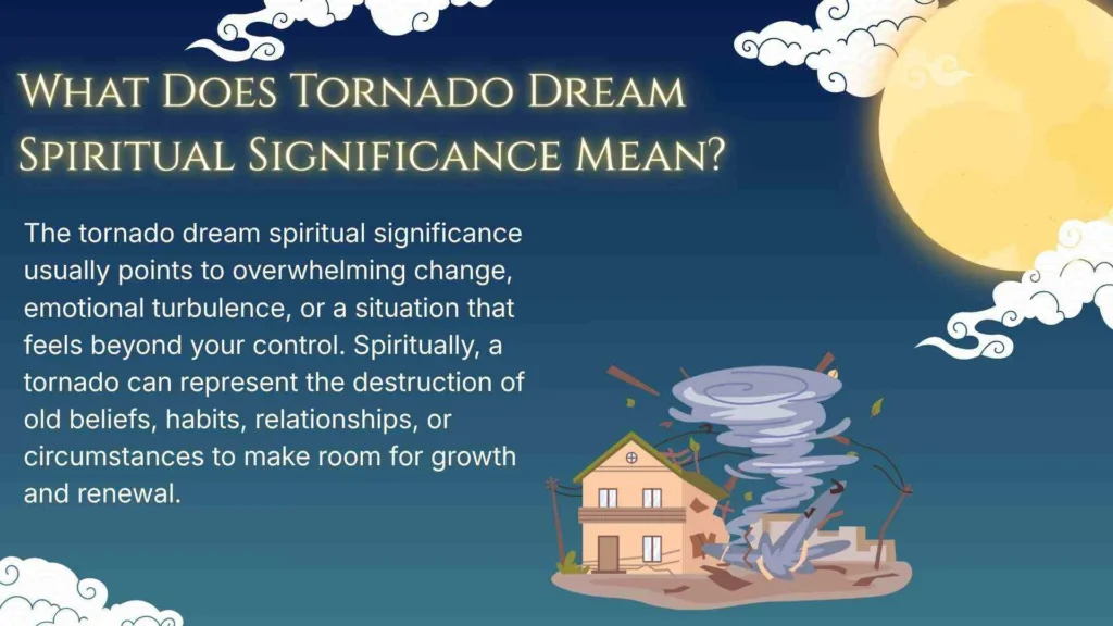 What Does Tornado Dream Spiritual Significance Mean?