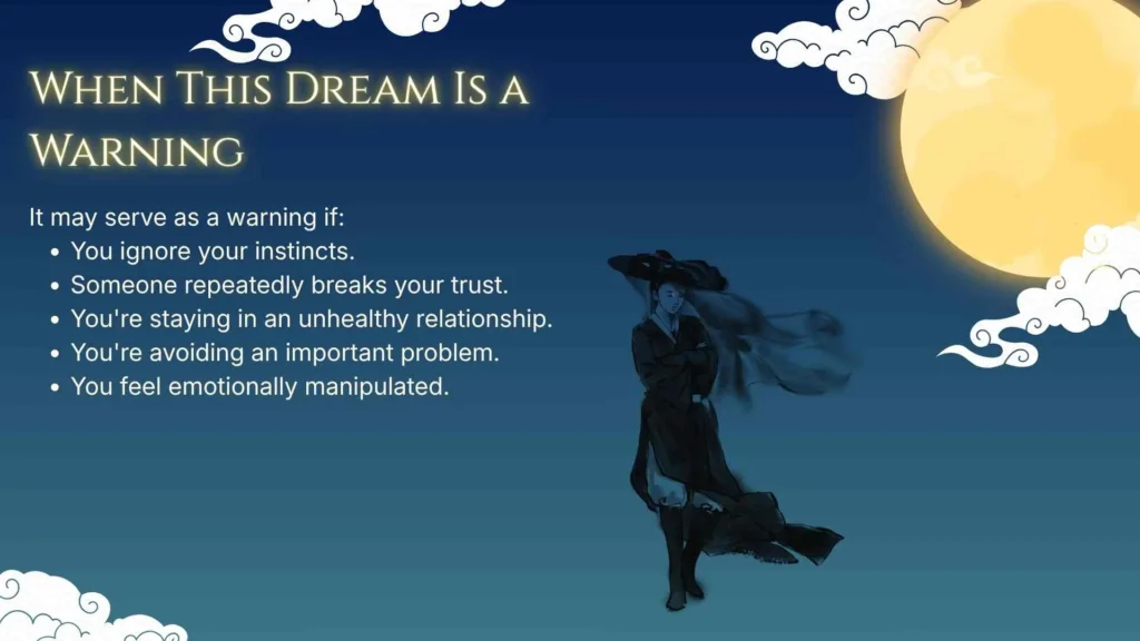 When This Dream Is a Warning