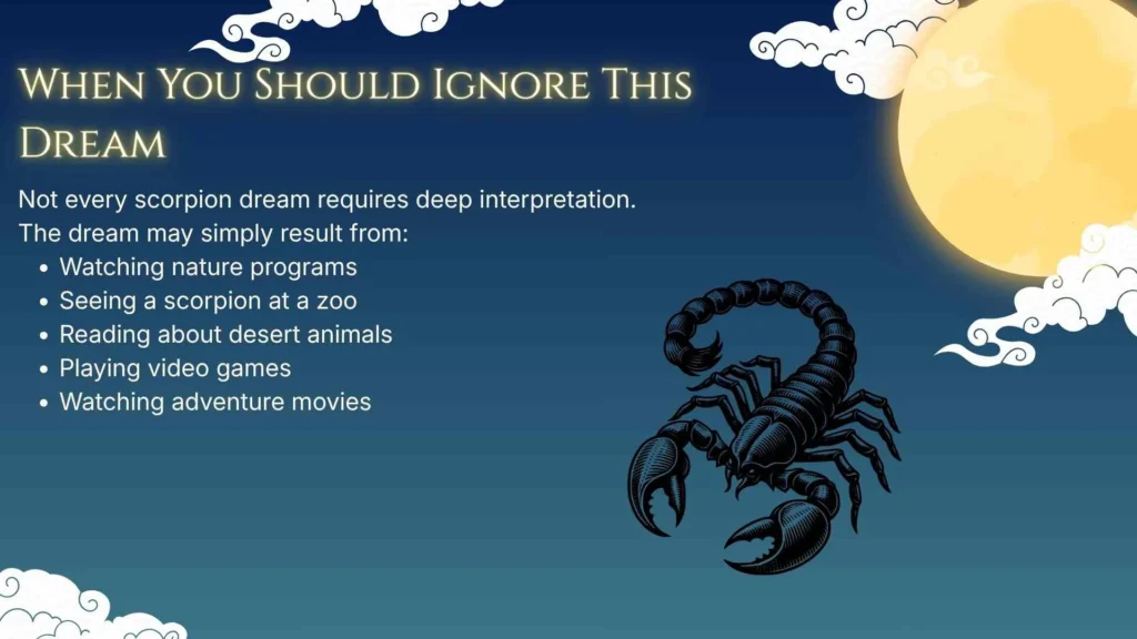 When You Should Ignore This Dream