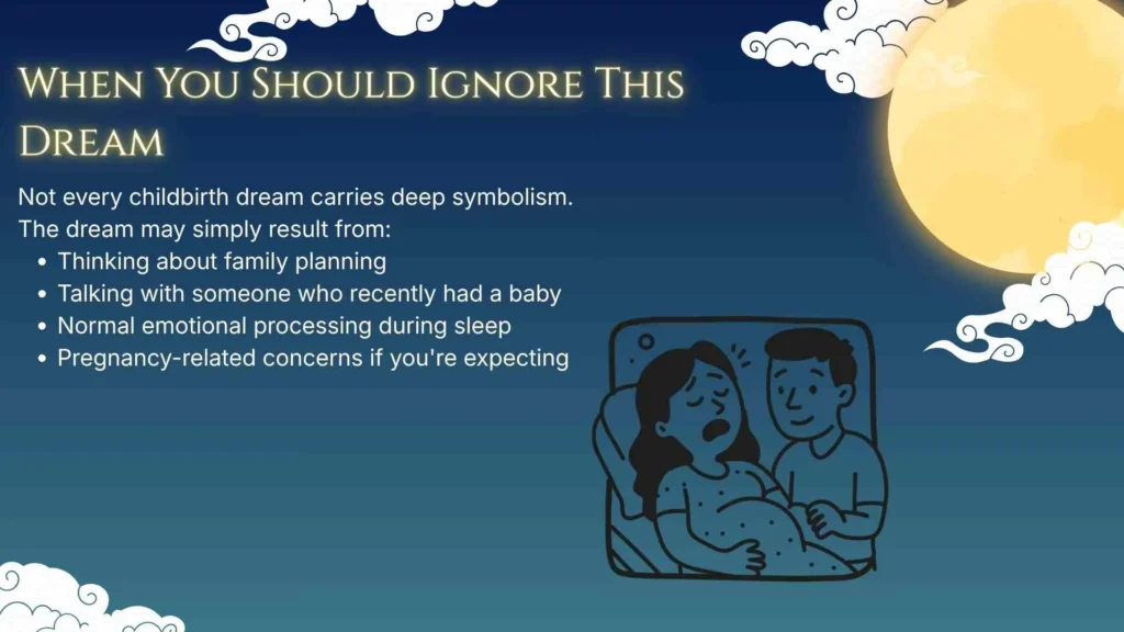 When You Should Ignore This Dream