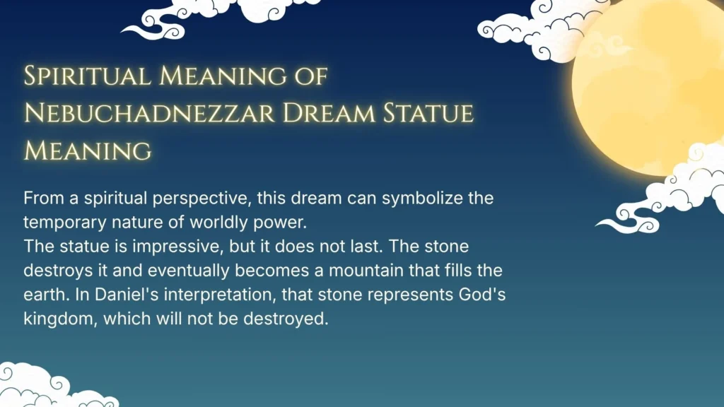 Spiritual Meaning of Nebuchadnezzar Dream Statue Meaning