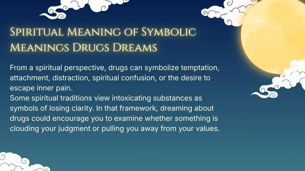 Spiritual Meaning of Symbolic Meanings Drugs Dreams