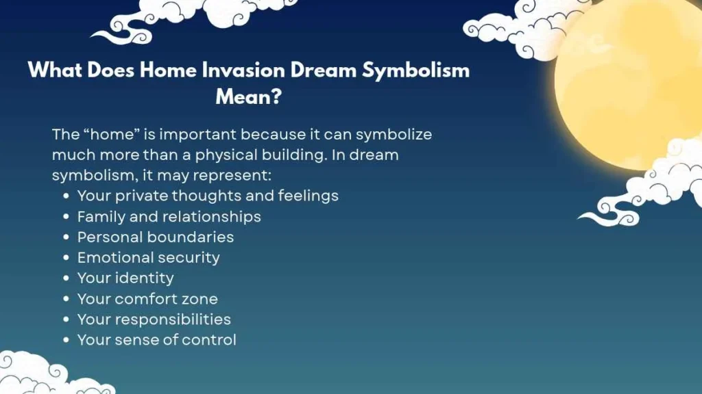 Home Invasion Dream Symbolism