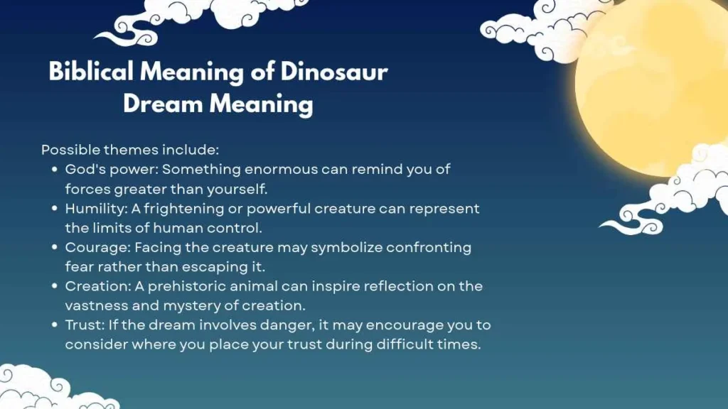 dinosaur dream meaning
