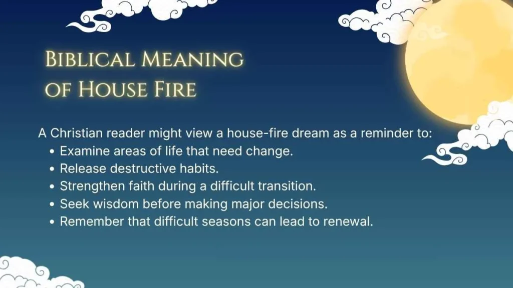 Dream Meaning House Fire