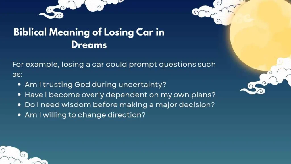 losing car in dreams
