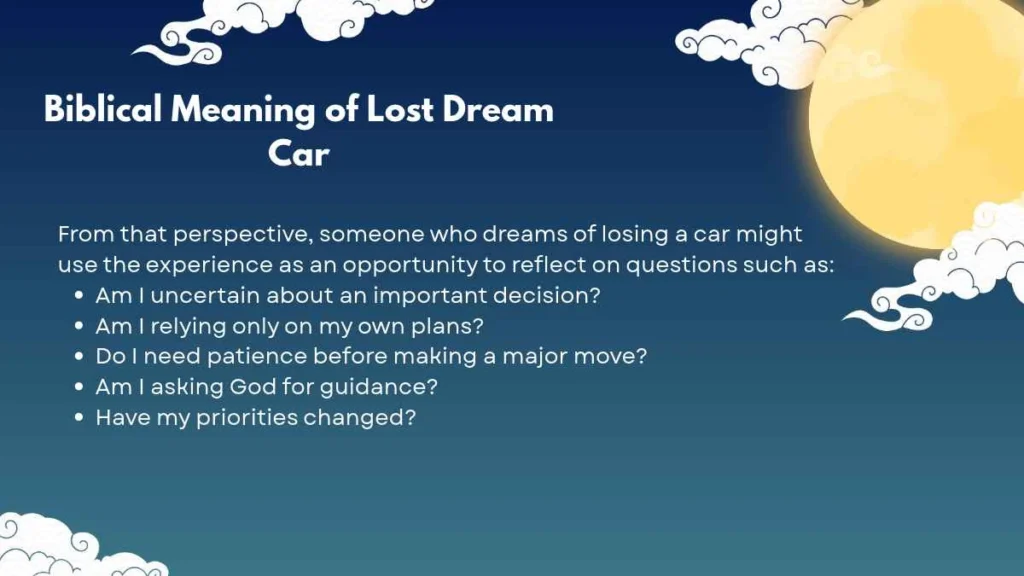 lost dream car