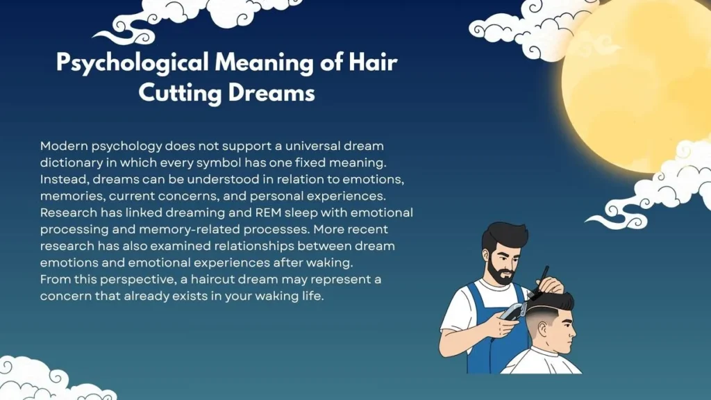 Psychological Meaning of Hair Cutting Dreams