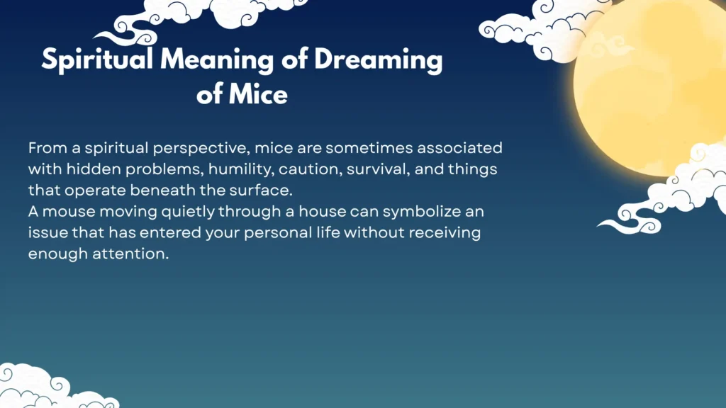 Spiritual Meaning of Dreaming of Mice