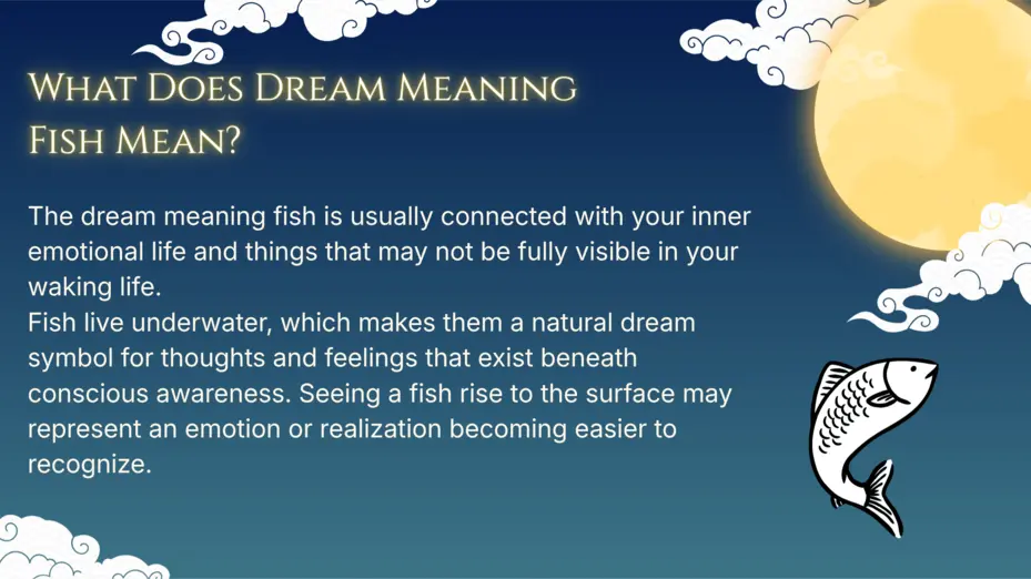 What Does Dream Meaning Fish Mean?