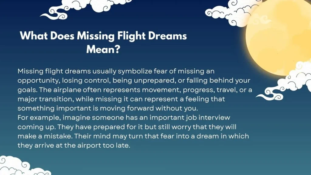What Does Missing Flight Dreams Mean?
