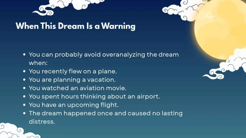 When This Dream Is a Warning