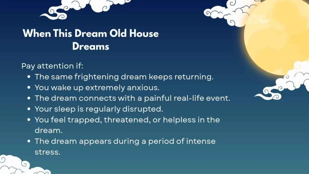old house dreams