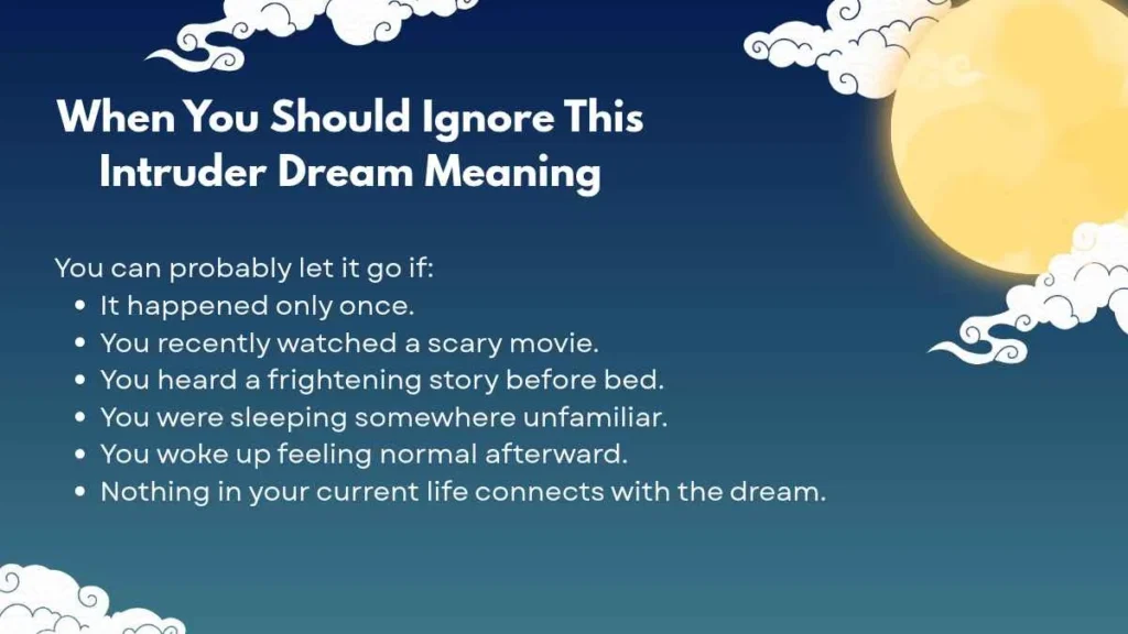 Spiritual Meaning of Intruder Dream Meaning