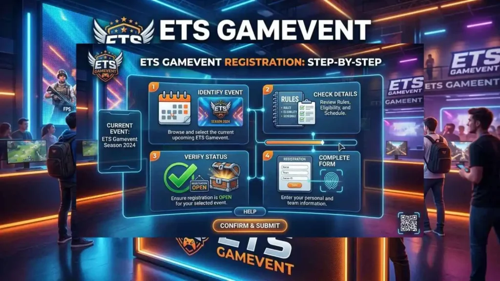 How Does ETS Gamevent Registration Work?