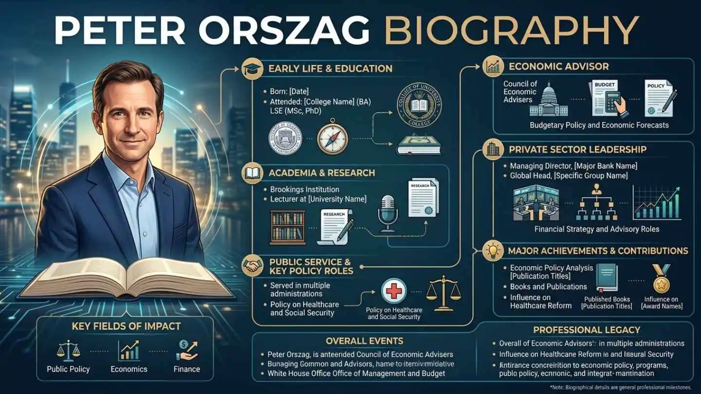Peter Orszag Biography 2026: Career, Age, Family, Lazard, Hair, and Facts