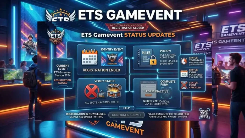 What Happens When ETS Gamevent Registration Closes?